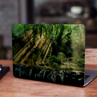 Regenwald-Laptop-Aufkleber – 1