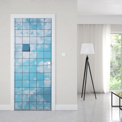 Deursticker Glazengebouw - 1