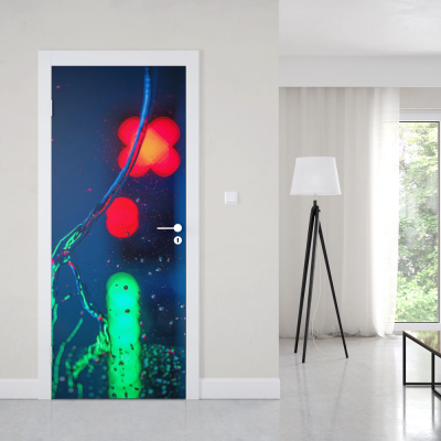 Deursticker Stoplicht achterruit - 1