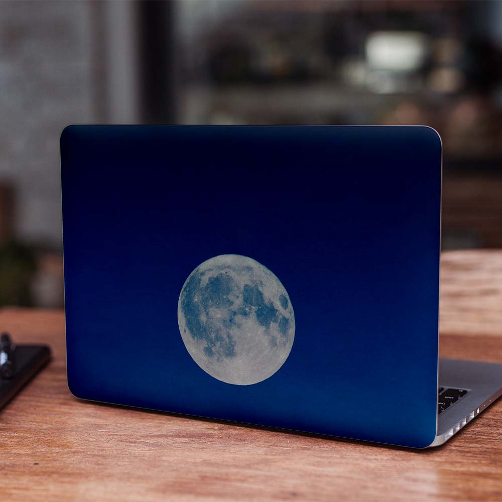 Volle Maan Laptop Sticker - 1