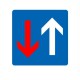 Bestuurders uit tegengestelde richting Sticker