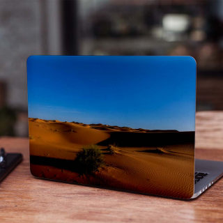 Zandvlakte Laptop Sticker - 1