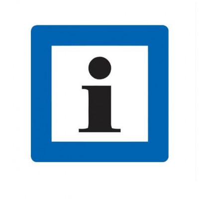 Informatie Sticker - 1 Informatie Sticker - 1