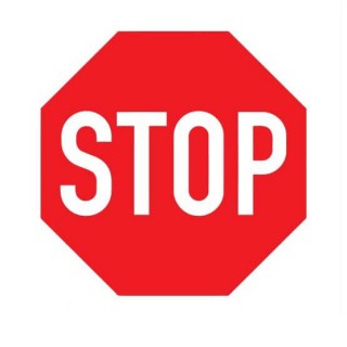 STOP Sticker - 1