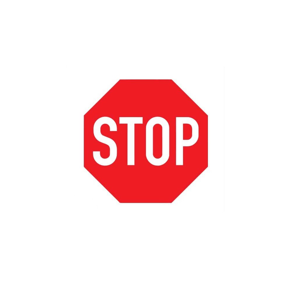 STOP Sticker - 1