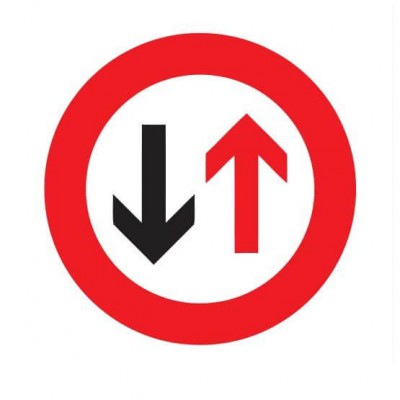 Verbod voor bestuurders sticker - 1 Verbod voor bestuurders sticker - 1