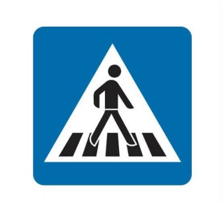 Aufkleber für Fußgängerüberwege – 1