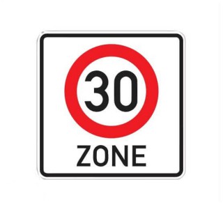 30 km zone Sticker - 1