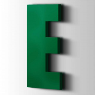 Kunststof Letter E Impact Acrylaat 6029 Mint Green - 1