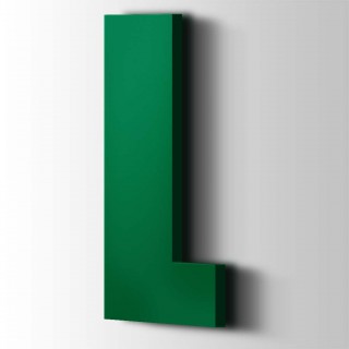 Kunststof Letter L Impact Acrylaat 6029 Mint Green - 1