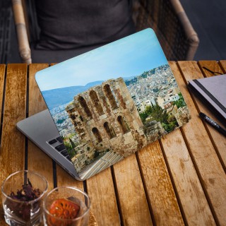 Athene Acropolis Laptop Sticker - 1