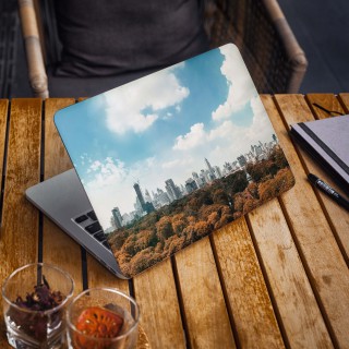 Bangkok skyline Laptop Sticker - 1