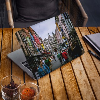Laptop-Aufkleber für das Stadtzentrum von Dublin – 1