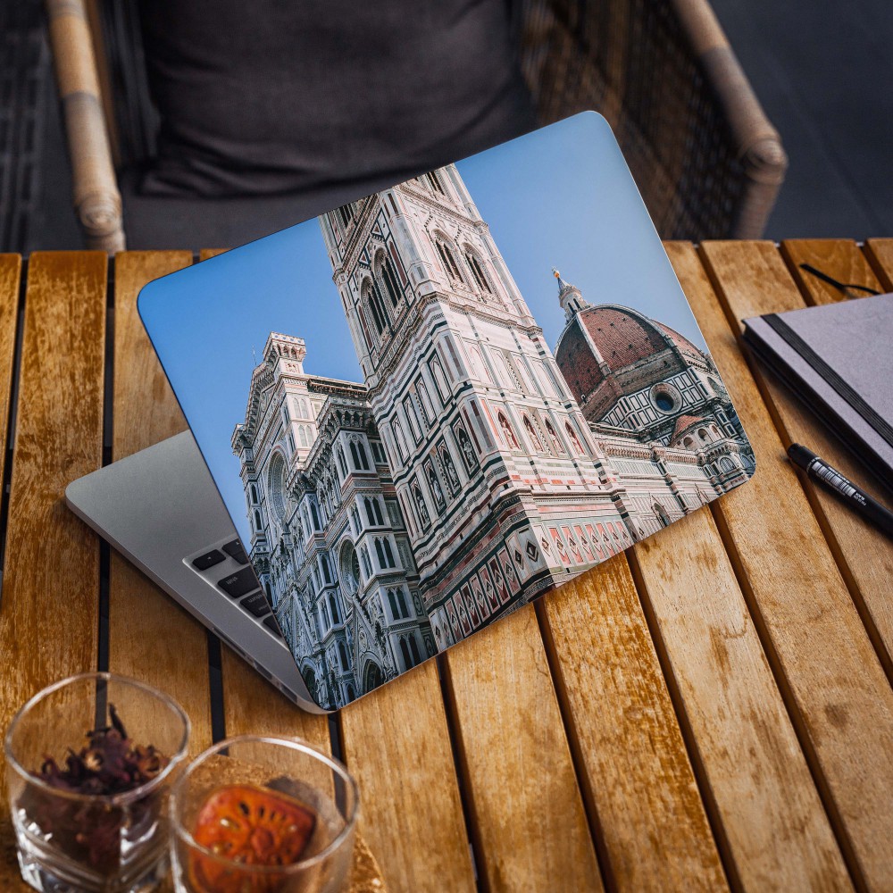 Florance Cathedral Of Santa-Maria Laptop Sticker - 1