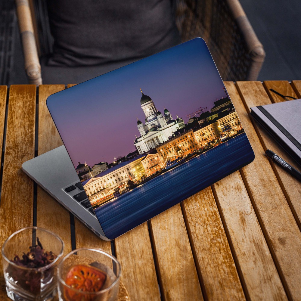 Laptop-Aufkleber für die Kathedrale von Helsinki – 1