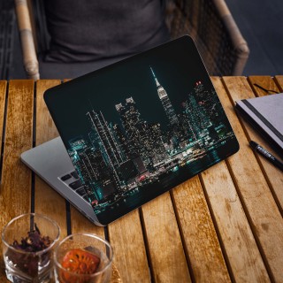 New York Skyline Laptop Sticker - 1