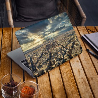 Paris-Übersicht Laptop-Aufkleber – 1