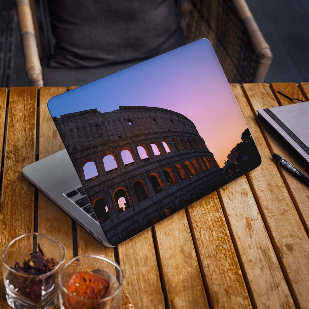 Rome Colosseum Laptop Sticker - 1