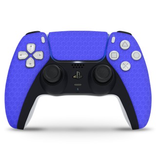 PlayStation 5 Controller Skin Honeycomb Blauw - 1