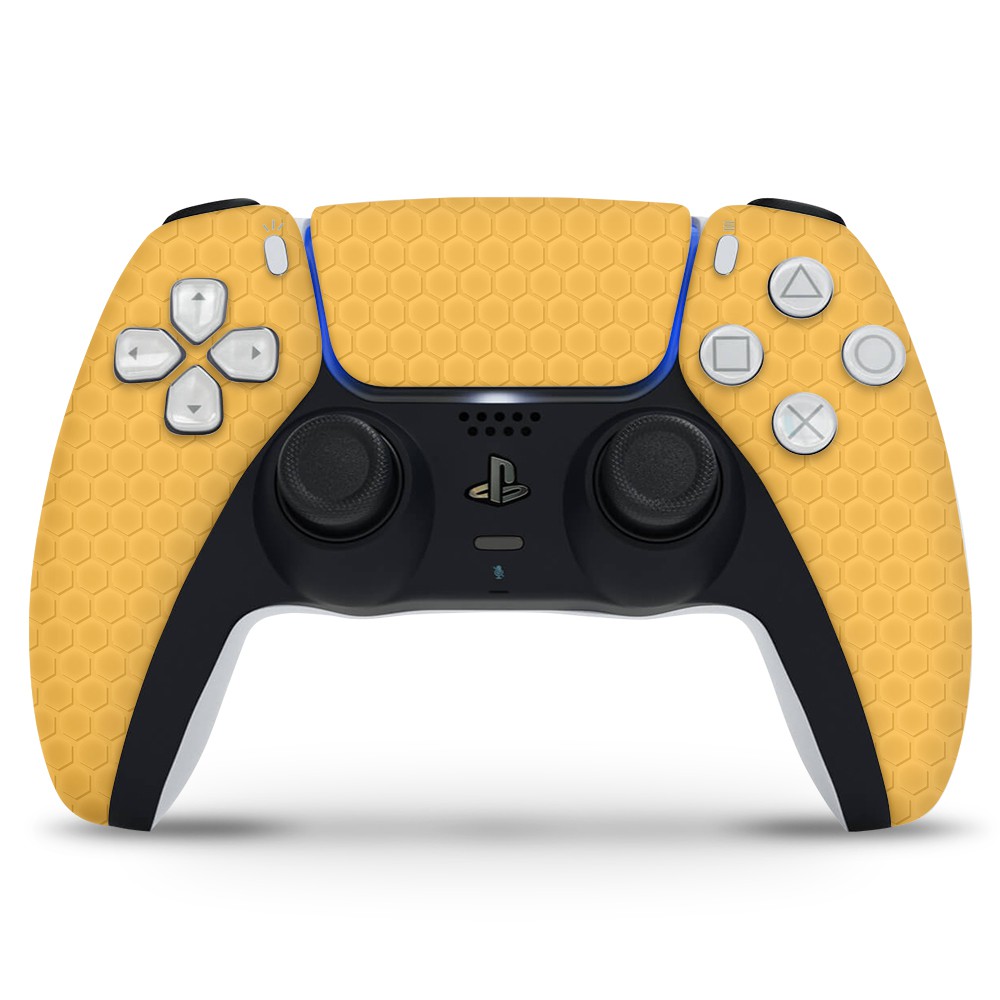 PlayStation 5 Controller Skin Honeycomb Oranje - 1