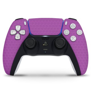 PlayStation 5 Controller Skin Honeycomb Paars - 1