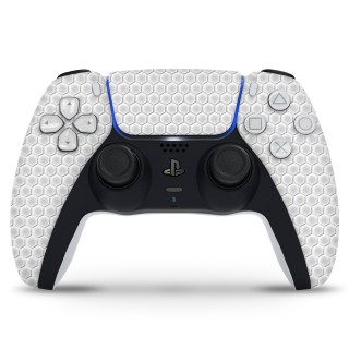 PlayStation 5 Controller Skin Honeycomb Wit - 1