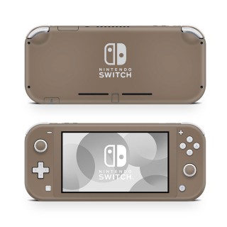 Nintendo Switch Lite Skin Effen Aarde - 1