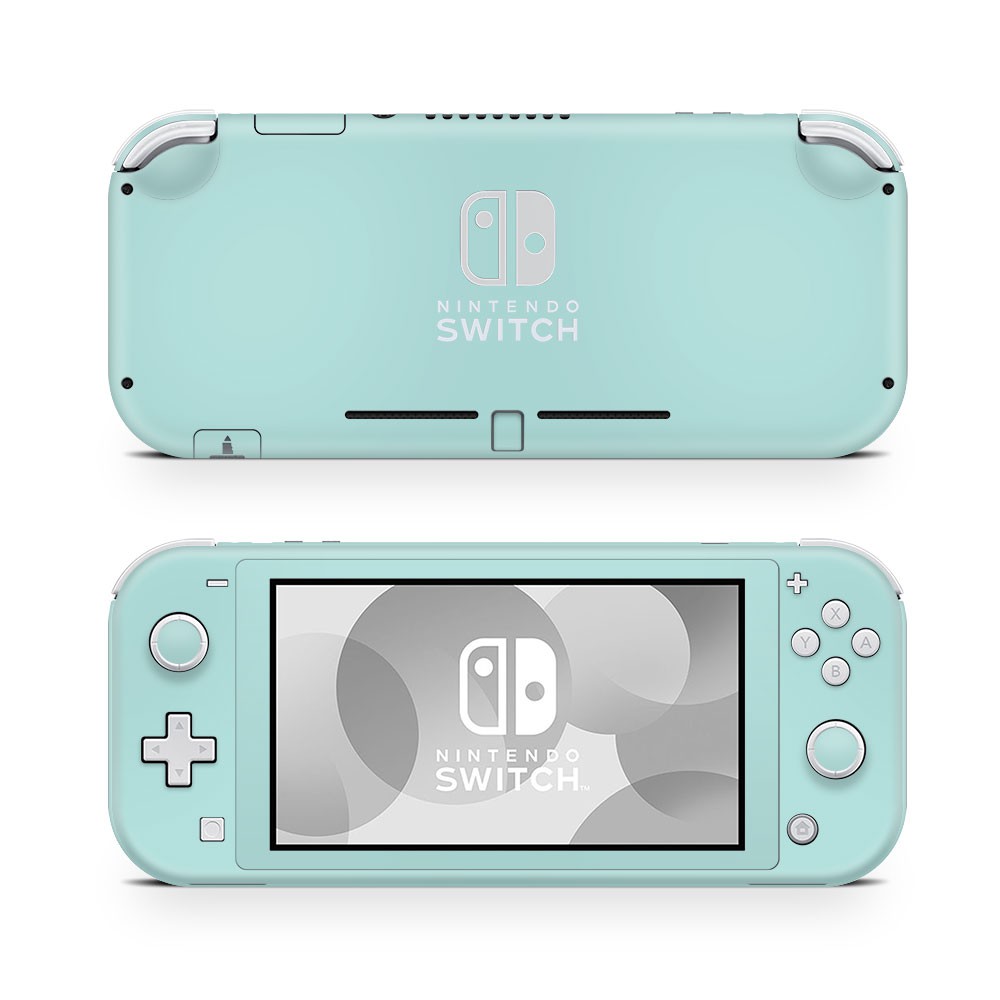 Nintendo Switch Lite Skin Effen Mint - 1