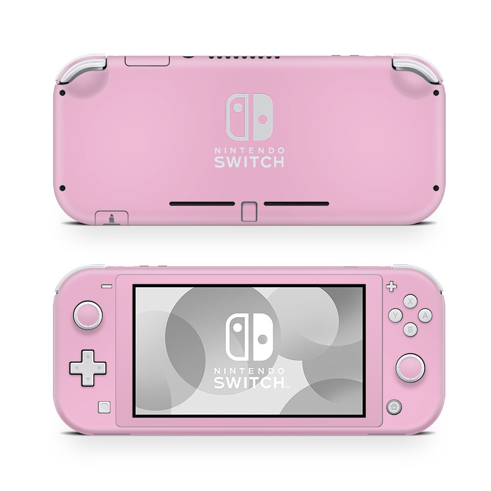 Nintendo Switch Lite Skin Effen Roze - 1