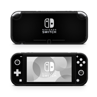 Nintendo Switch Lite Skin Effen Zwart - 1