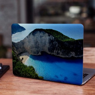 Tropisch Strand Laptop Sticker - 1
