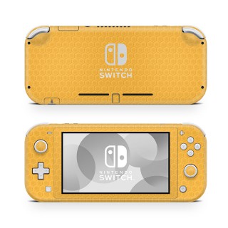 Nintendo Switch Lite Skin Honeycomb Oranje - 1