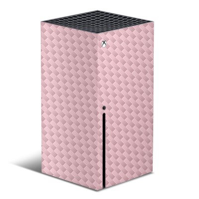 Xbox Series X Console Skin Carbon Roze - 1