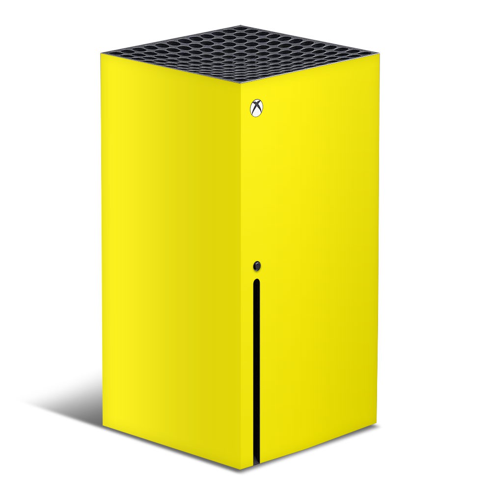 Xbox Series X Konsolen-Skin Solid Yellow – 1