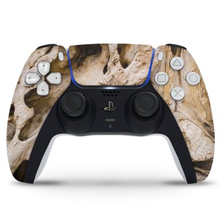 PlayStation 5 Controller Skin Driftwood - 1