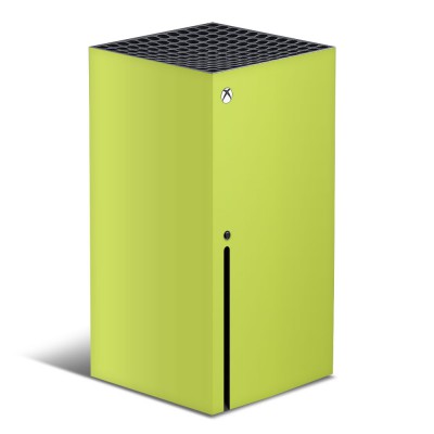 Xbox Series X Console Skin Effen Lime - 1