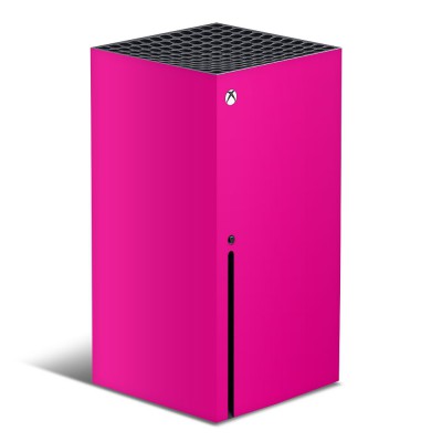 Xbox Series X Console Skin Effen Magenta - 1