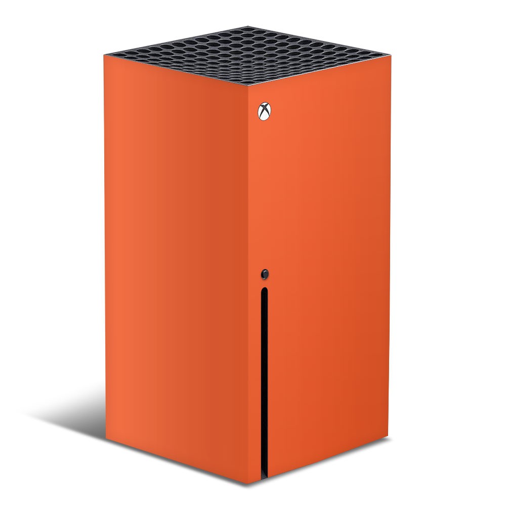 Xbox Series X Konsolen-Skin Solid Orange – 1