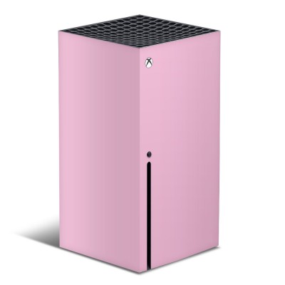 Xbox Series X Console Skin Effen Roze - 1