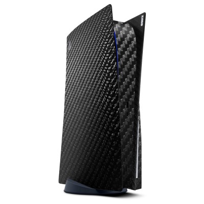 PlayStation 5 Console Skin Carbon Zwart - 1
