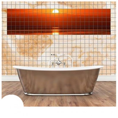 Avondrood panorama tegelstickers - 1