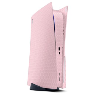 PlayStation 5 Console Skin Honeycomb Roze - 1