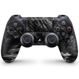 Playstation 4 Controller Skin Hout Charcoal - 1