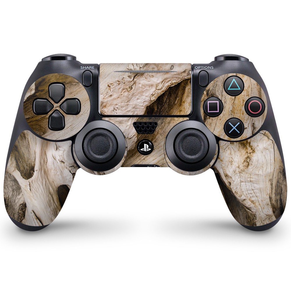 Playstation 4 Controller Skin Hout Driftwood - 1