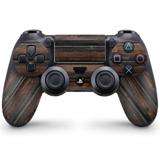 Playstation 4 Controller Skin Hout Knots - 1