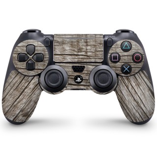 Playstation 4 Controller Skin Hout Limba - 1