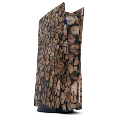 PlayStation 5 Console Skin Firewood - 1