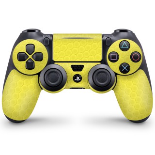 Playstation 4 Controller Skin Honeycomb Yellow - 1