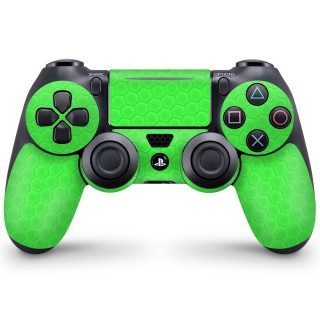Playstation 4 Controller Skin Honeycomb Green - 1