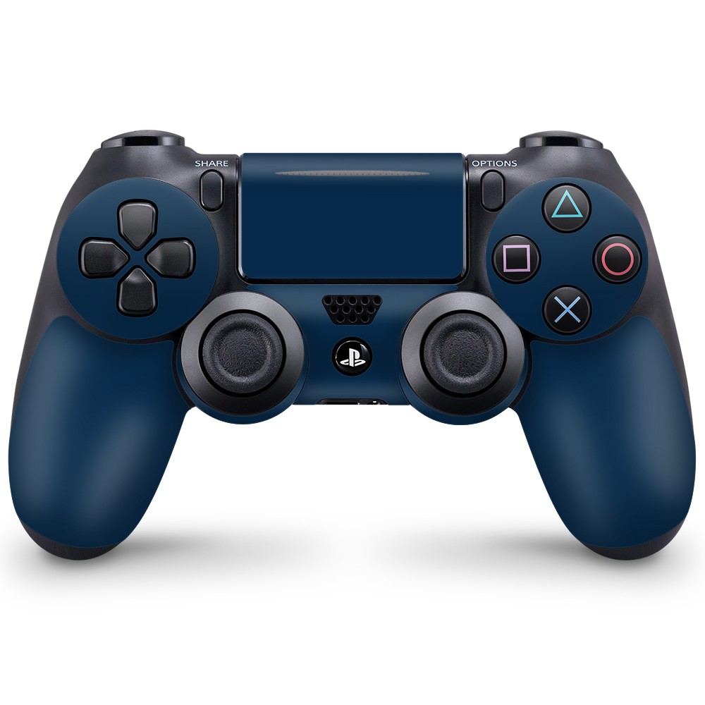 Playstation 4 Controller Skin Donker Blauw - 1